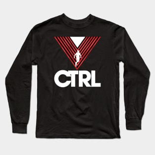 Control (Black) Long Sleeve T-Shirt